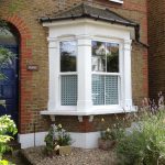 Victorian sash window in London home